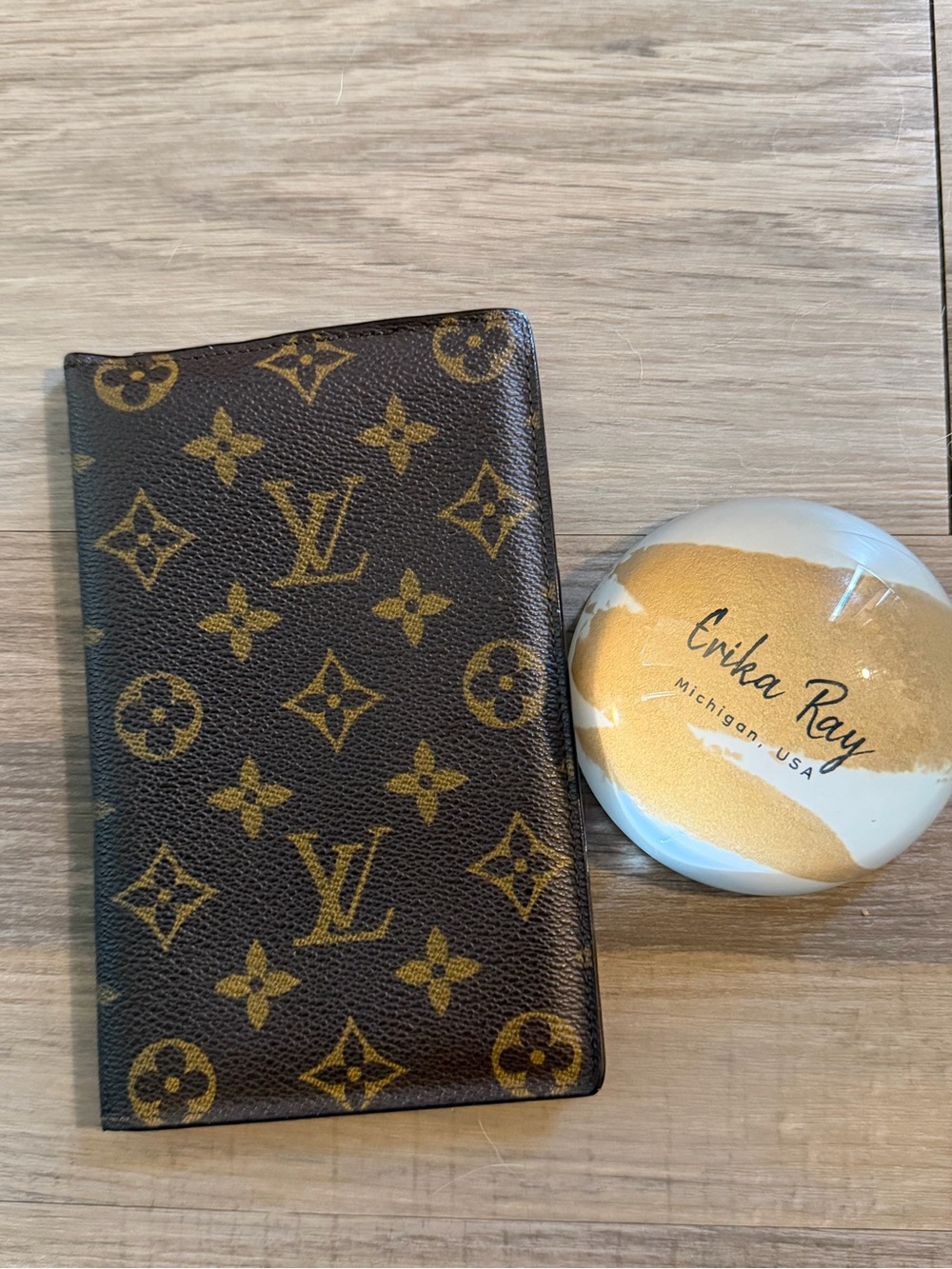 Louis Vuitton Vintage Monogram Checkbook Wallet